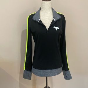 PINK Half Zip Pullover